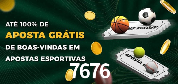 7676 Ate 100% de Aposta Gratis