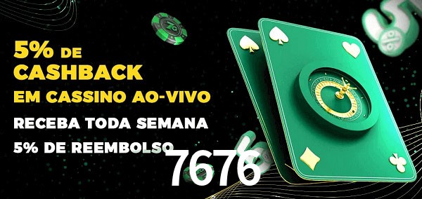 Promoções do cassino ao Vivo 7676